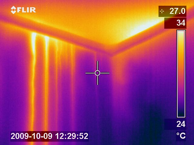 Thermografie Aufnahme